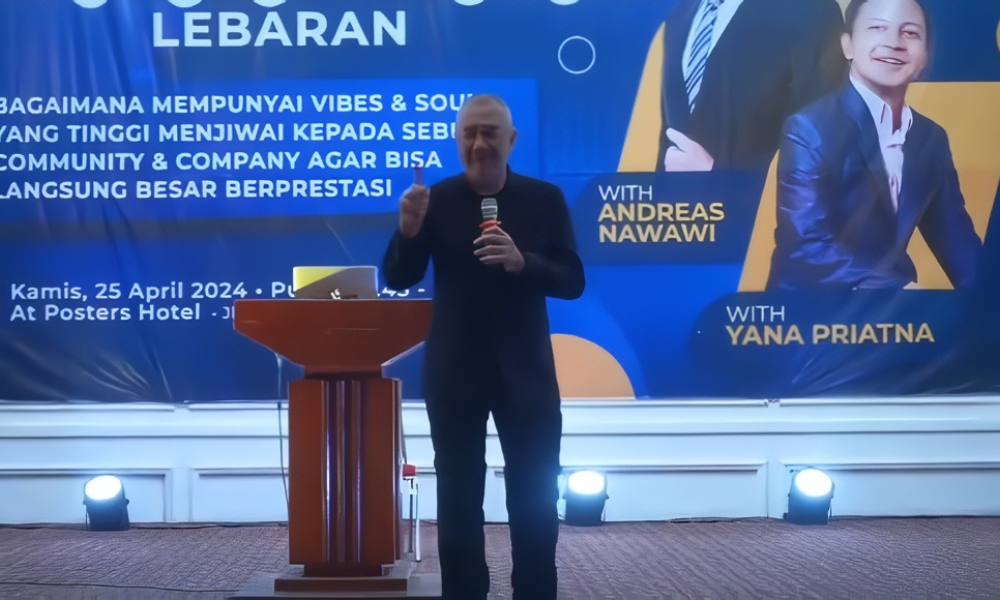 Gathering Halal Bihalal Lebaran Bersama Andreas Nawawi